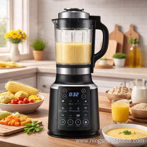 2026 Manufacturer Direct Sales Electric Multifunctional Automatic Stainless Steel Fruit Vegetable Juicer Food Mixer Silent Wall